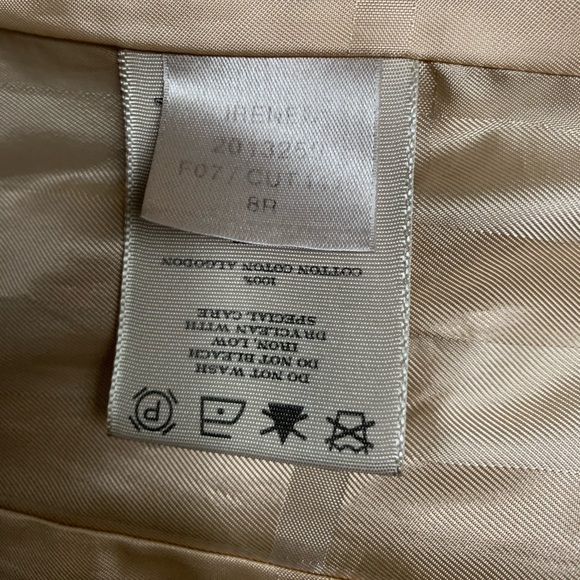 ❗️SOLD❗️🎉2xHP🎉 Burberry Tan Trench Coat Sz 8R - Picture 5 of 15